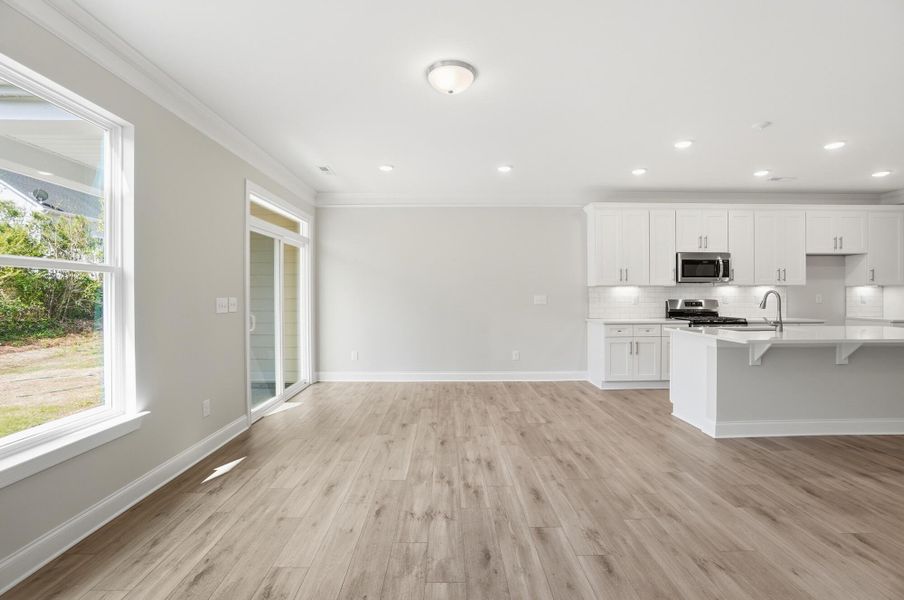 Spacious, unfurnished interior of a new home in Harrisburg Village Townhomes, Harrisburg (Image 33).