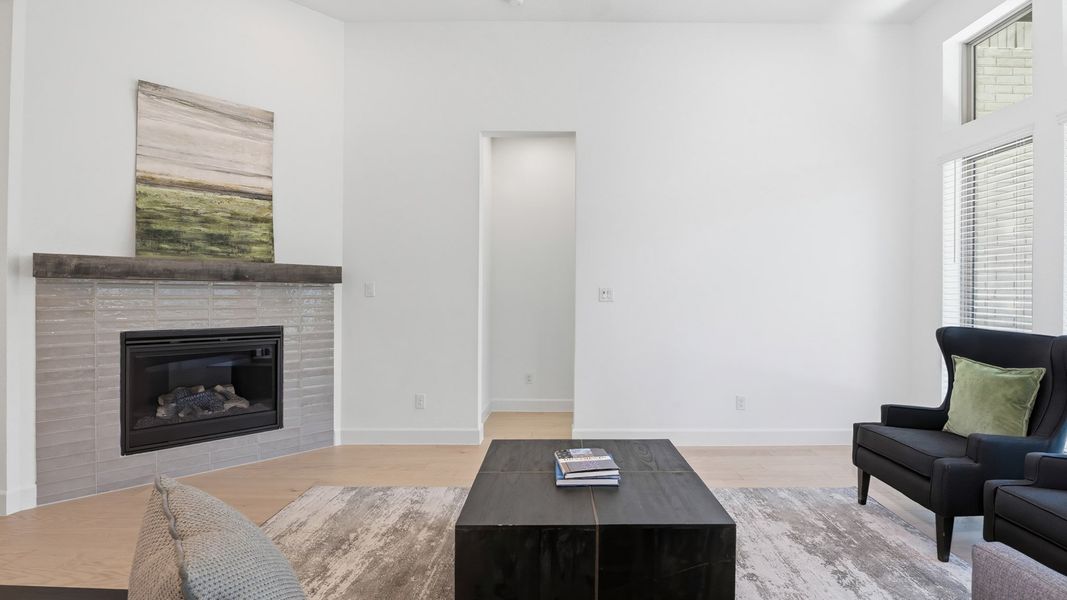 Furnished interior view inside a new home in Talon Hills, Fort Worth (Image 13).