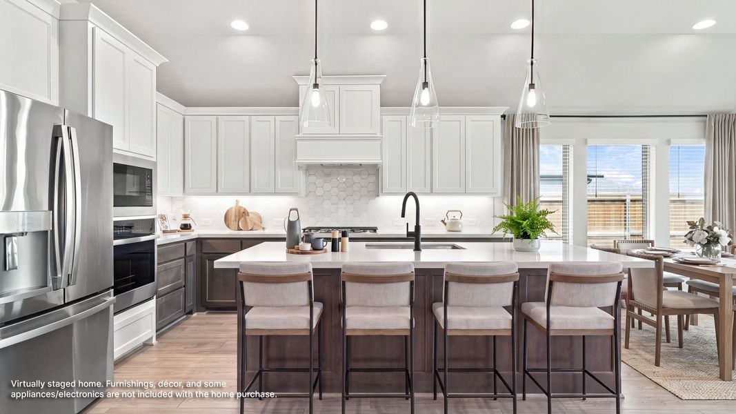 Furnished interior view inside a new home in Walsh, Fort Worth (Image 4).
