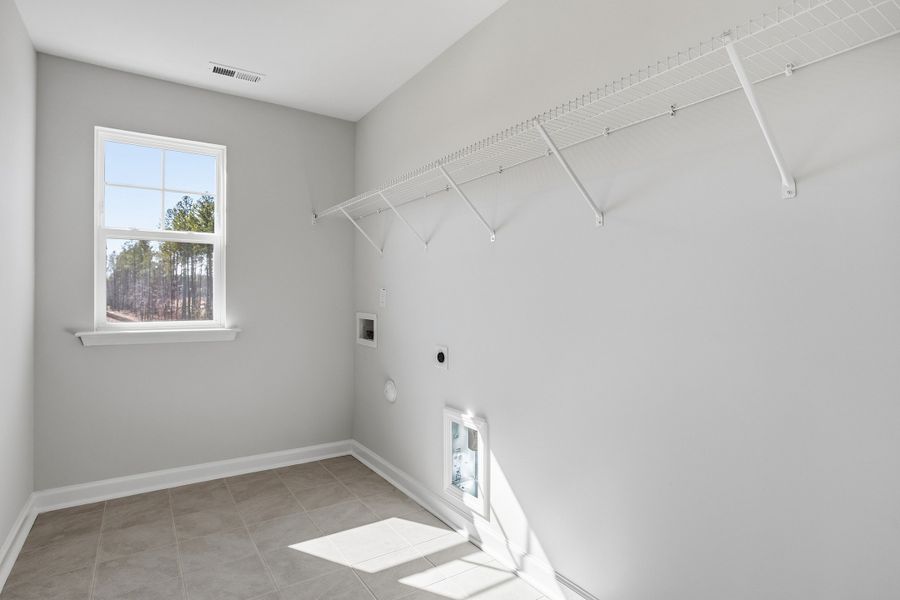 Spacious, unfurnished interior of a new home in Sweetbrier, Durham (Image 38).