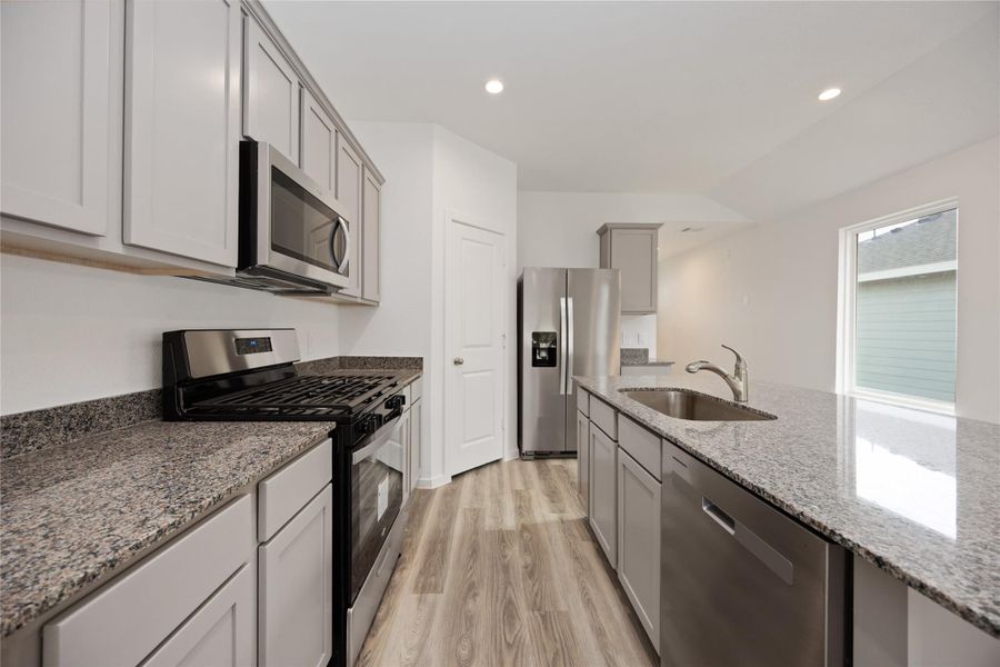 Furnished interior view inside a new home in Allison Park, Houston (Image 3).