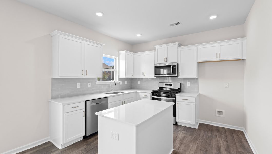 Representative furnished interior of a home built from the BILTMORE by D.R. Horton in Waverly Station, Greenwood (Image 7).