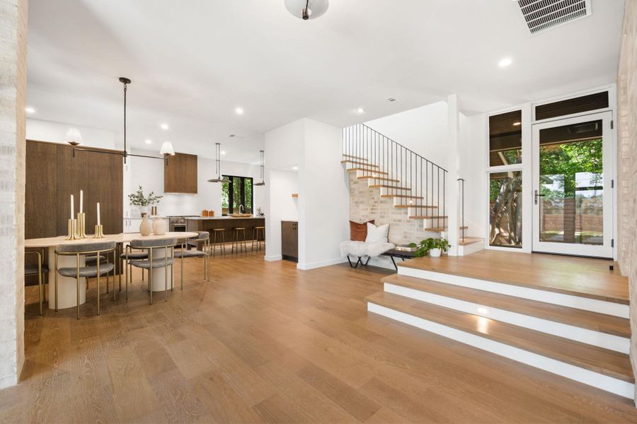 Furnished interior view inside a new home in , Austin (Image 7).