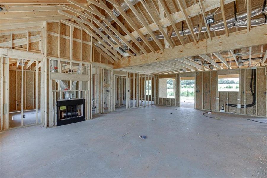 In-progress construction of a new home in , Hartwell, GA (Image 6). In-progress construction of a new home in , Hartwell, GA (Image 6).