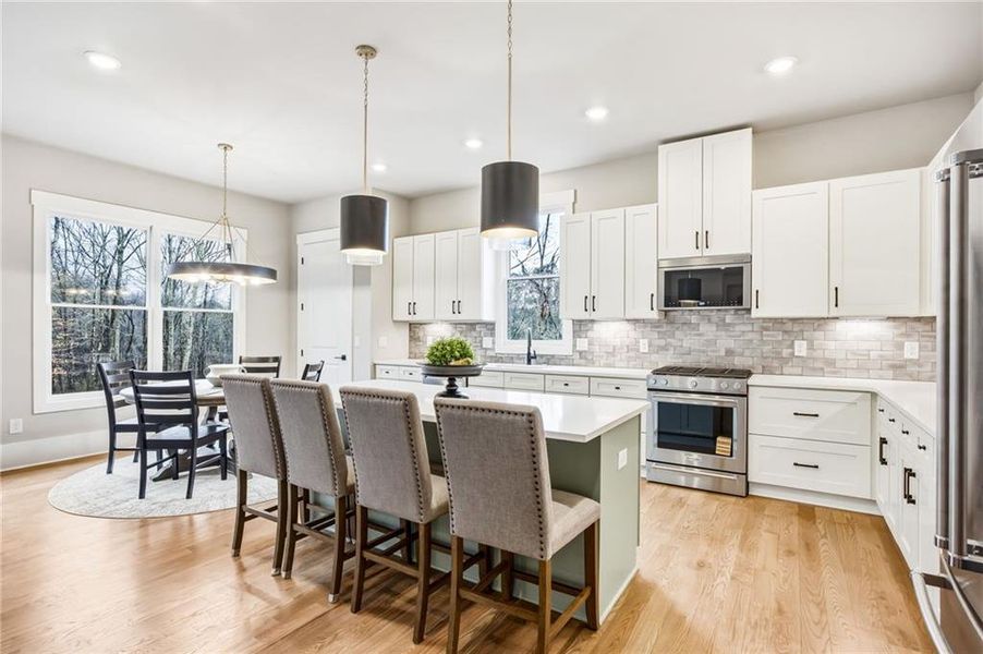 Furnished interior view inside a new home in , Canton (Image 14).