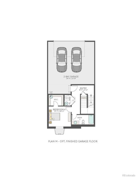 2D floor plan layout of this home in , Arvada, CO (Image 5).