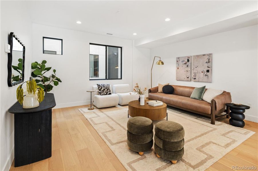 Furnished interior view inside a new home in , Denver (Image 7).