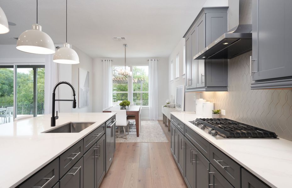 Representative furnished interior of a home built from the Stellar by Del Webb in Del Webb Austin at Lost Pines, Bastrop (Image 9). Representative furnished interior of a home built from the Stellar by Del Webb in Del Webb Austin at Lost Pines, Bastrop (Image 9).