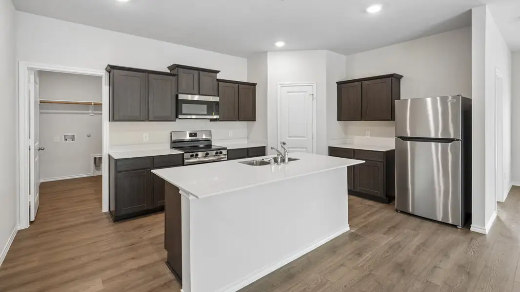 Furnished interior view inside a new home in Cottonwood, Dorchester (Image 3).