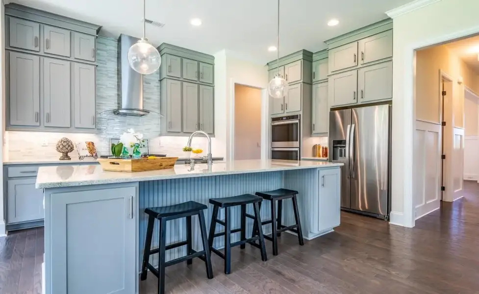Representative furnished interior of a home built from the Columbia by Greybrook Homes in Shepherds Trace, Clover (Image 6).