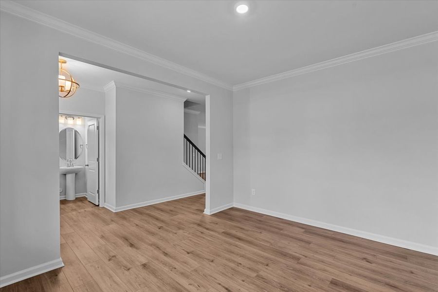 Spacious, unfurnished interior of a new home in Hanes Lake, Winston-Salem (Image 21).