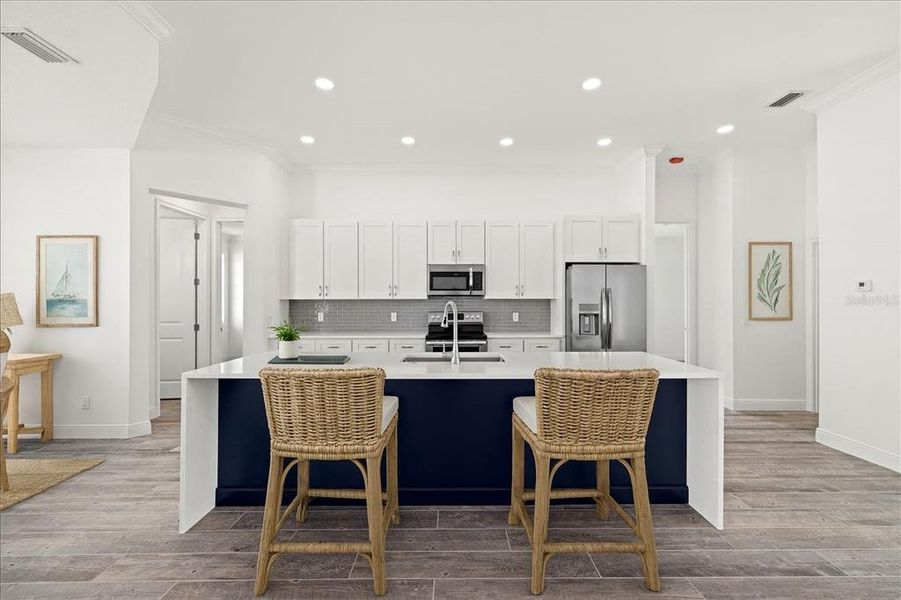 Furnished interior view inside a new home in , North Port (Image 3). Furnished interior view inside a new home in , North Port (Image 3).