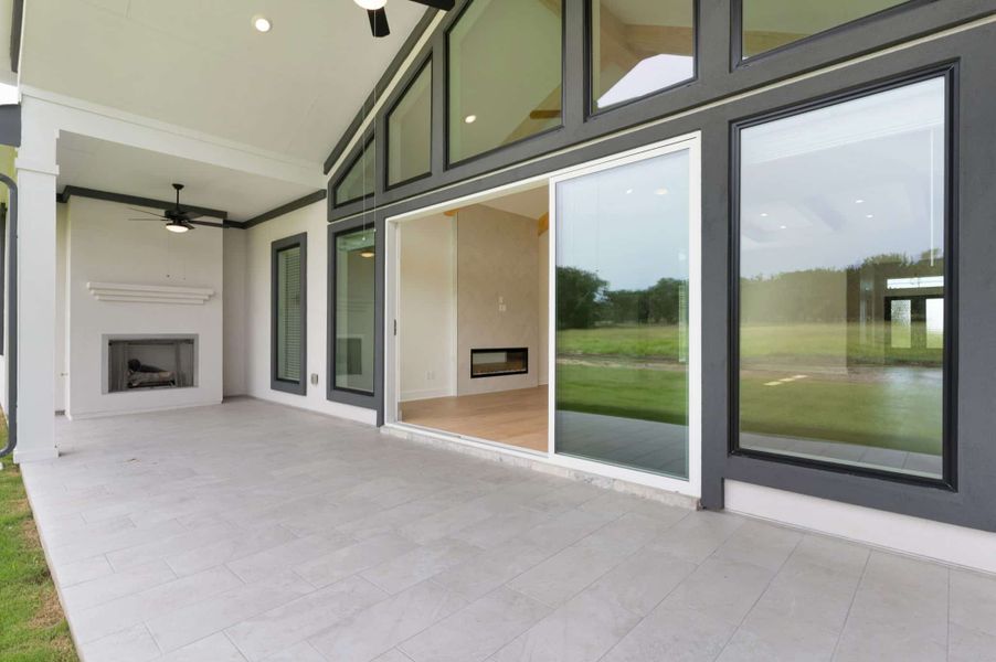 Exterior details and patio area of a home in Feathergrass, Florence (Image 38).