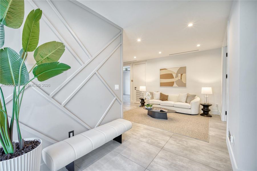 Furnished interior view inside a new home in , Fort Lauderdale (Image 36).