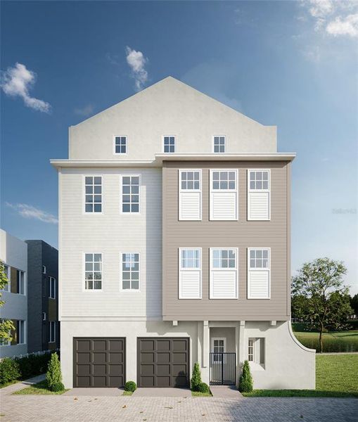 3 Story Elevator home with walk out 4th level