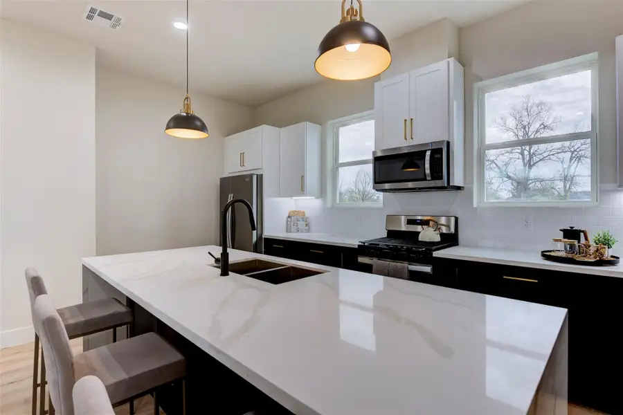 Furnished interior view inside a new home in , Houston (Image 8). Furnished interior view inside a new home in , Houston (Image 8).