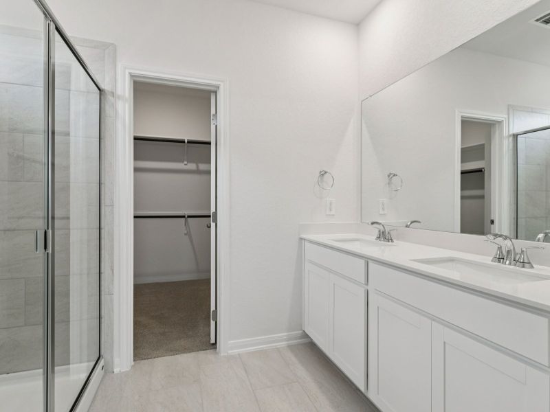 Furnished interior view inside a new home in Stetson Ridge, Marion (Image 12).
