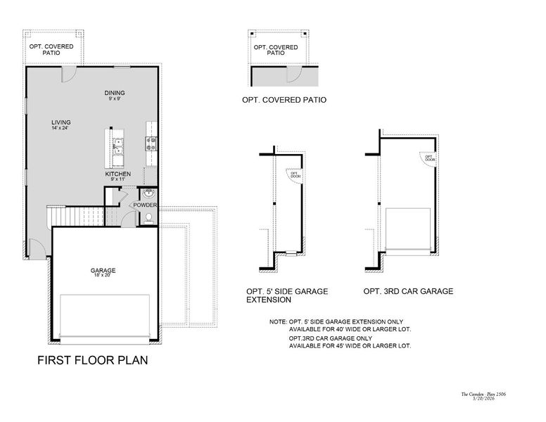 2D floor plan layout for the The Camden by Legend Homes in Katzer Ranch, Converse, TX (Image 3). 2D floor plan layout for the The Camden by Legend Homes in Katzer Ranch, Converse, TX (Image 3).
