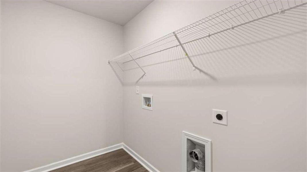 Spacious, unfurnished interior of a new home in Brookland Commons, Monroe (Image 40).