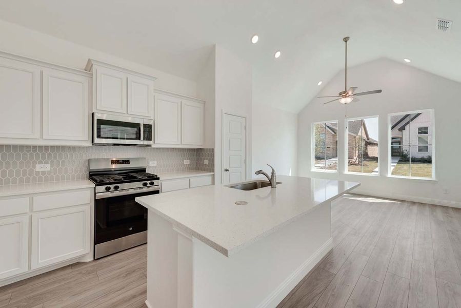 Furnished interior view inside a new home in Elevon, Lavon (Image 5).
