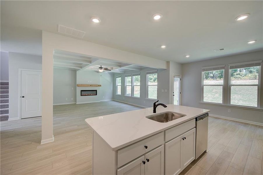 Furnished interior view inside a new home in Westminster, Covington (Image 9).