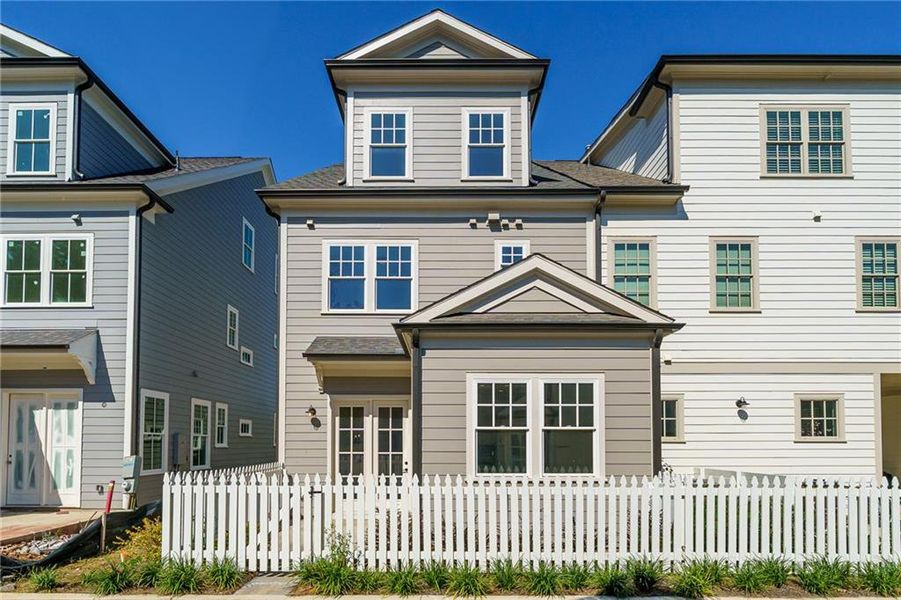 Front exterior of a new home in , Ball Ground, GA, highlighting curb appeal (Image 25).