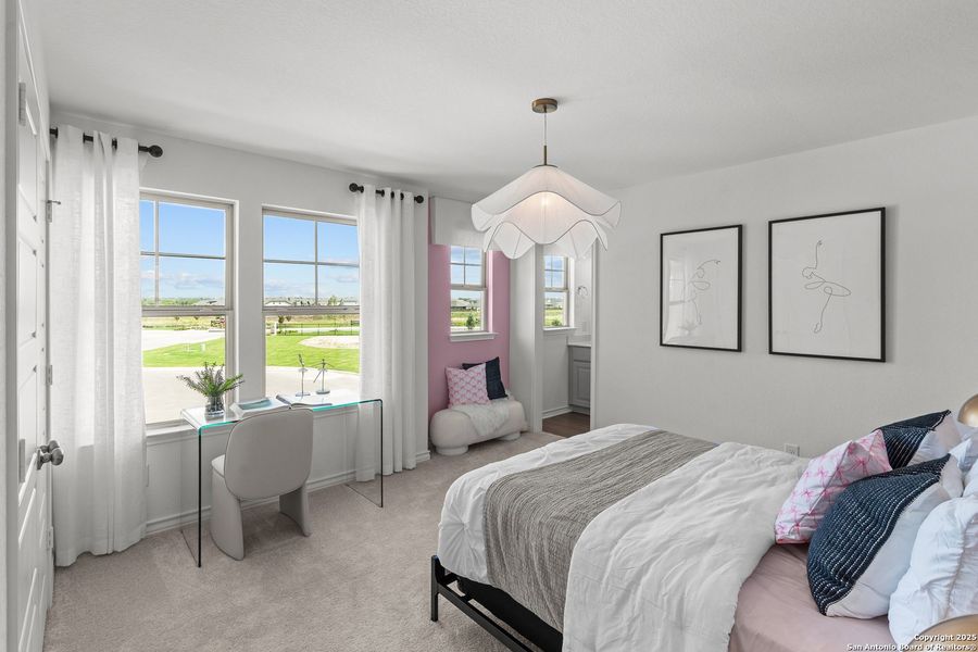 Furnished interior view inside a new home in Dove Song, Marion (Image 3). Furnished interior view inside a new home in Dove Song, Marion (Image 3).