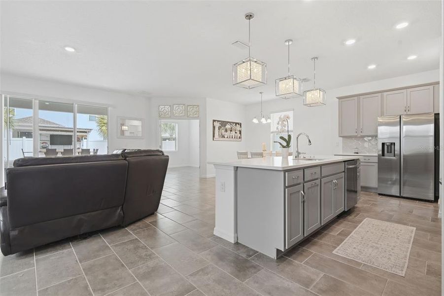 Furnished interior view inside a new home in , Deland (Image 6). Furnished interior view inside a new home in , Deland (Image 6).