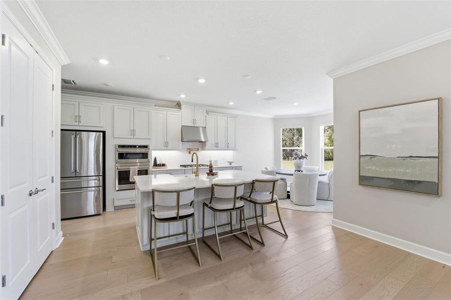 Furnished interior view inside a new home in , Wesley Chapel (Image 22). Furnished interior view inside a new home in , Wesley Chapel (Image 22).
