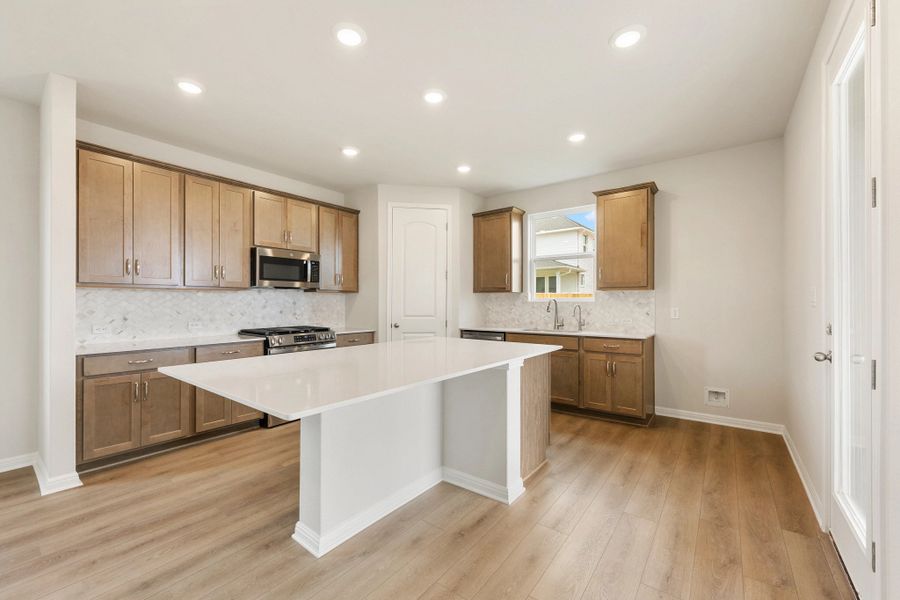 Furnished interior view inside a new home in The Cottages at La Cima, San Marcos (Image 7).