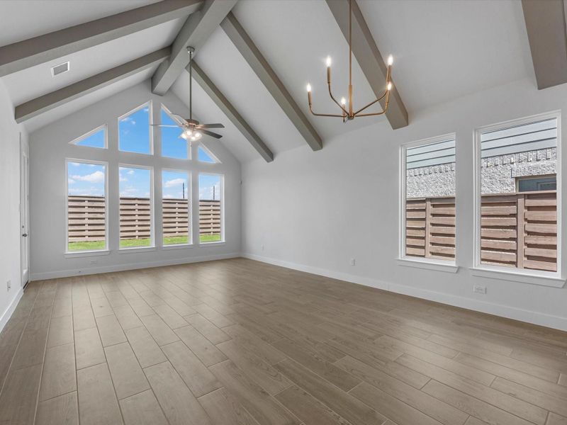 Spacious, unfurnished interior of a new home in Austin Point, Richmond (Image 16).
