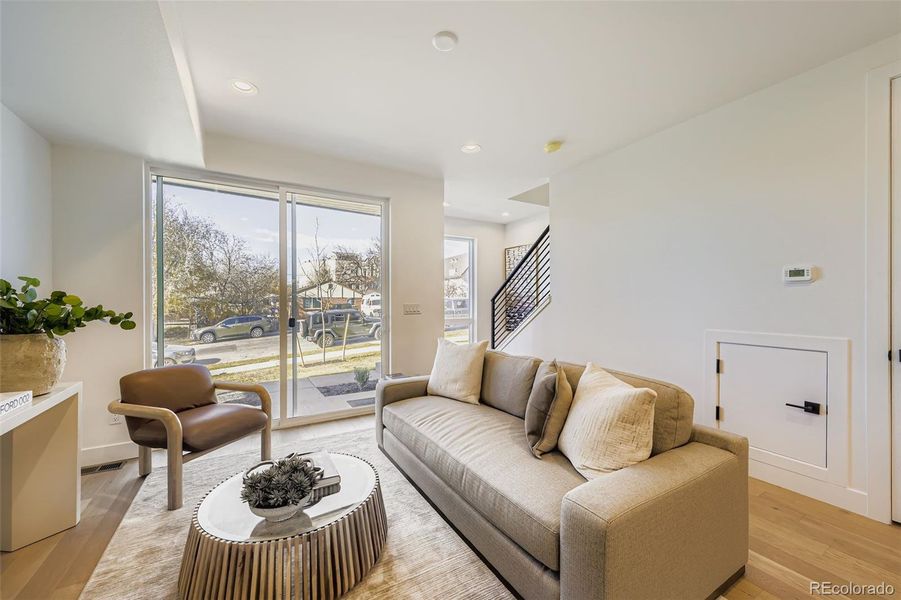 Furnished interior view inside a new home in , Denver (Image 3).