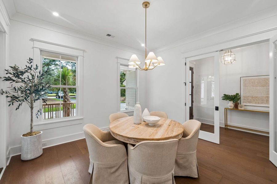 Furnished interior view inside a new home in , Mount Pleasant (Image 55).