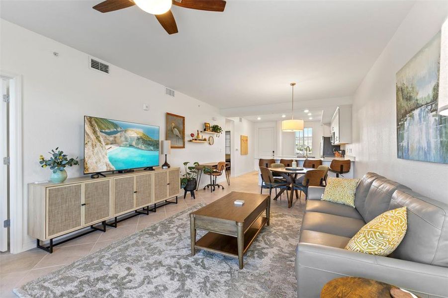 Furnished interior view inside a new home in , Venice (Image 5).