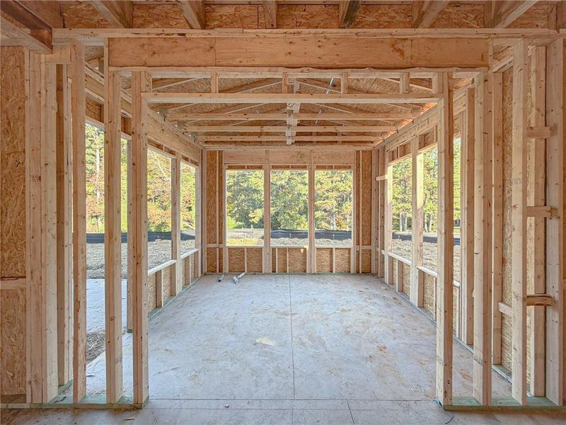 In-progress construction of a new home in Ashbury Commons, Powder Springs, GA (Image 28).