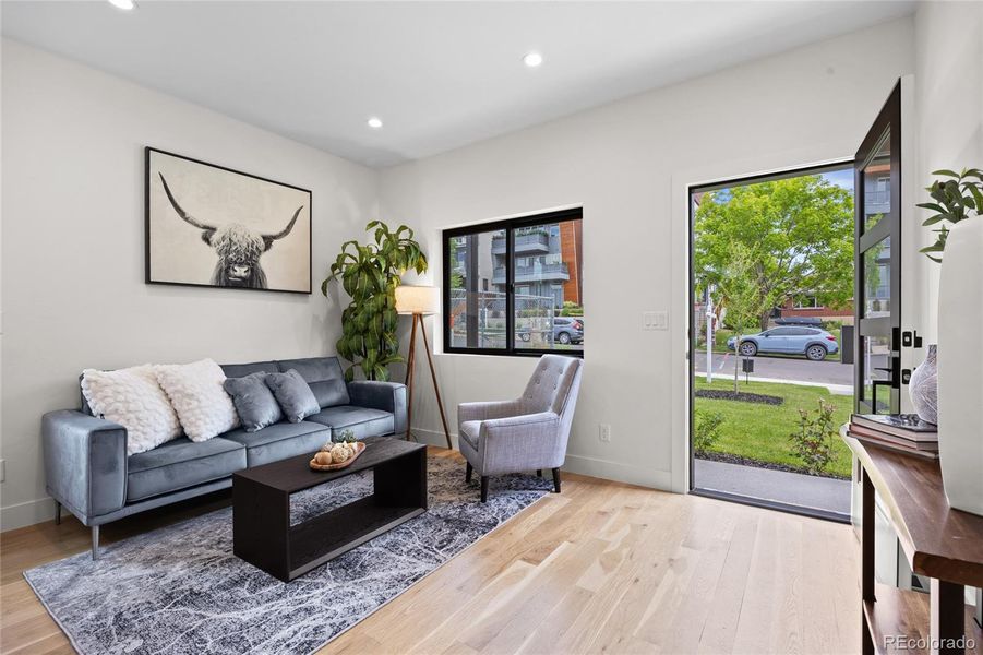 Furnished interior view inside a new home in , Denver (Image 10). Furnished interior view inside a new home in , Denver (Image 10).