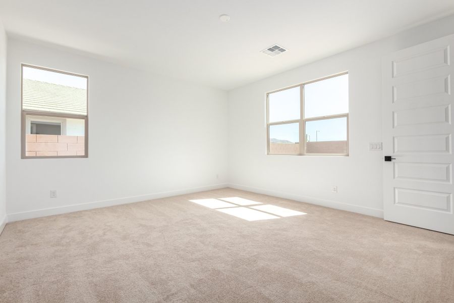 Spacious, unfurnished interior of a new home in Estrella, Goodyear (Image 12). Spacious, unfurnished interior of a new home in Estrella, Goodyear (Image 12).