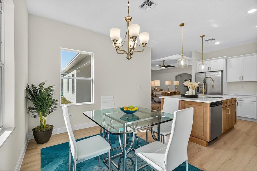 Furnished interior view inside a new home in , Vero Beach (Image 31). Furnished interior view inside a new home in , Vero Beach (Image 31).