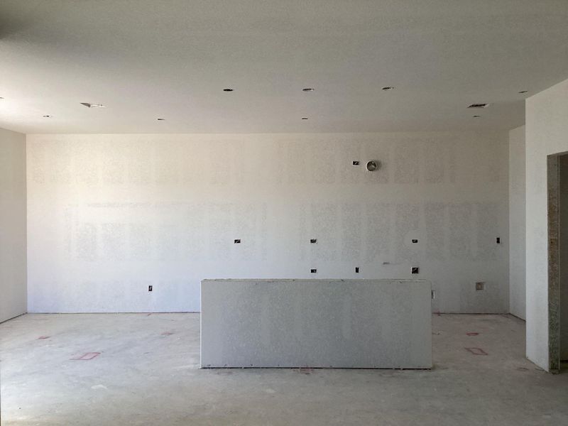 In-progress construction of a new home in The Homestead at Lariat, Liberty Hill, TX (Image 23).