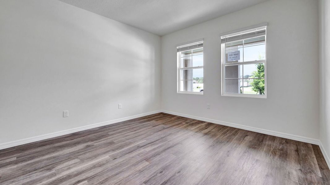 Spacious, unfurnished interior of a new home in Crosswinds, Haines City (Image 19). Spacious, unfurnished interior of a new home in Crosswinds, Haines City (Image 19).