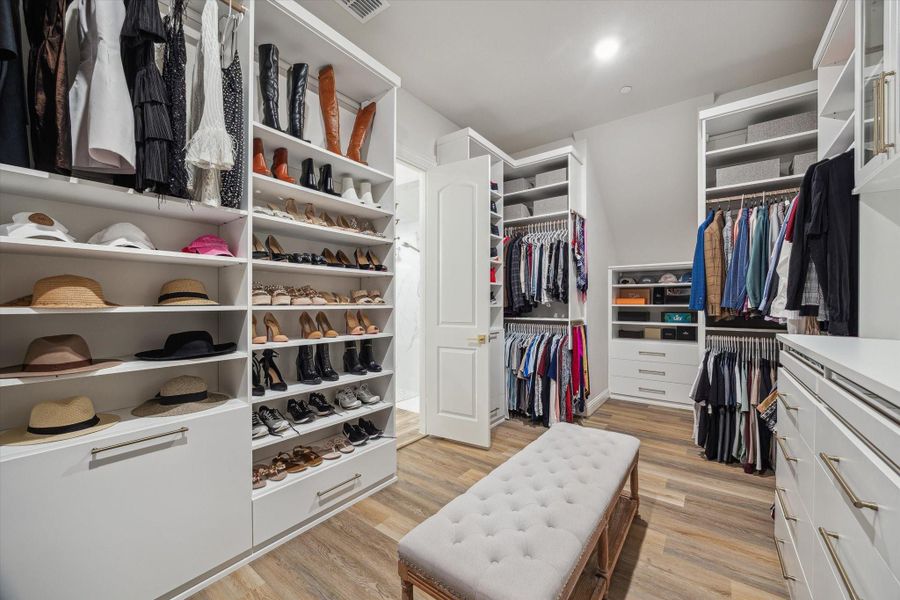 Soft close cabinets and drawers. Laundry hampers for him and her. Soft close cabinets and drawers. Laundry hampers for him and her.