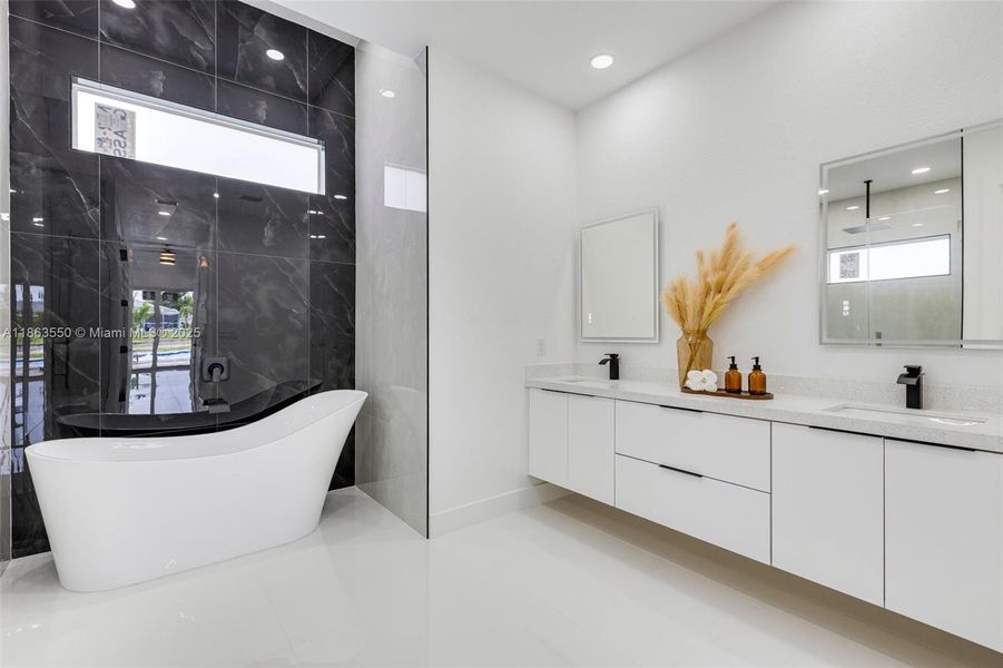 Furnished interior view inside a new home in , Cape Coral (Image 13). Furnished interior view inside a new home in , Cape Coral (Image 13).