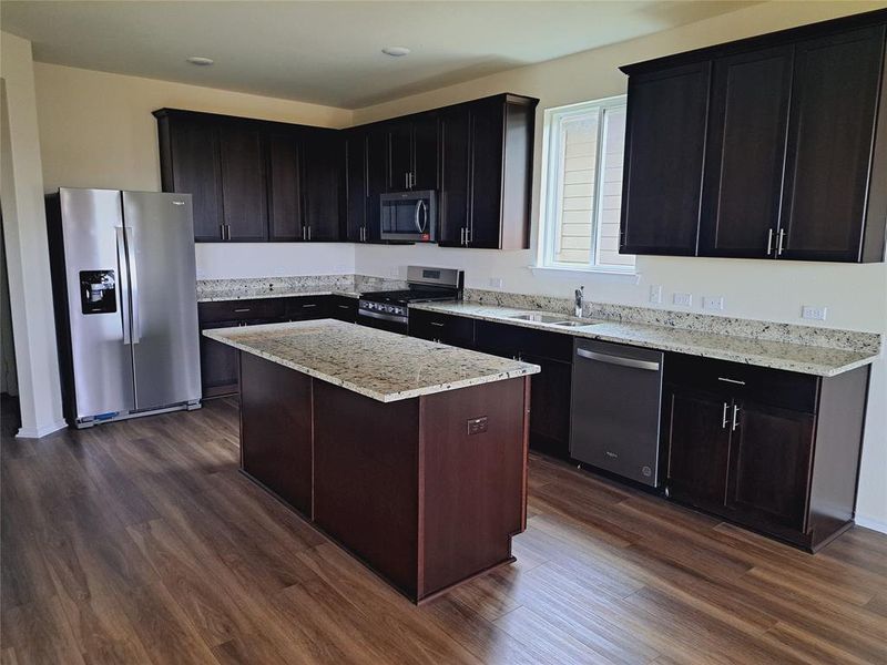 Furnished interior view inside a new home in Sunfield, Buda (Image 5). Furnished interior view inside a new home in Sunfield, Buda (Image 5).