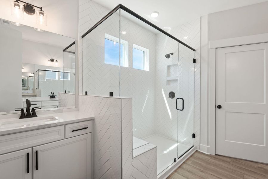 Furnished interior view inside a new home in Grove Park, Clemmons (Image 8).