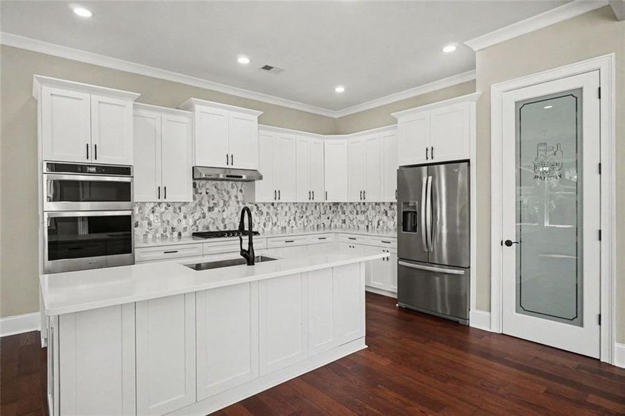 Furnished interior view inside a new home in , Hapeville (Image 7). Furnished interior view inside a new home in , Hapeville (Image 7).