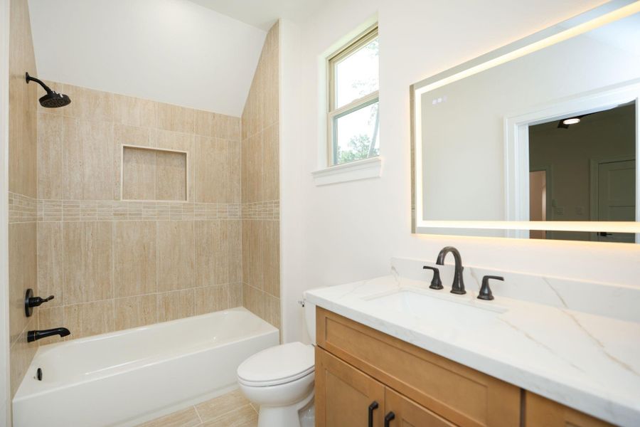 Furnished interior view inside a new home in , Magnolia (Image 15).