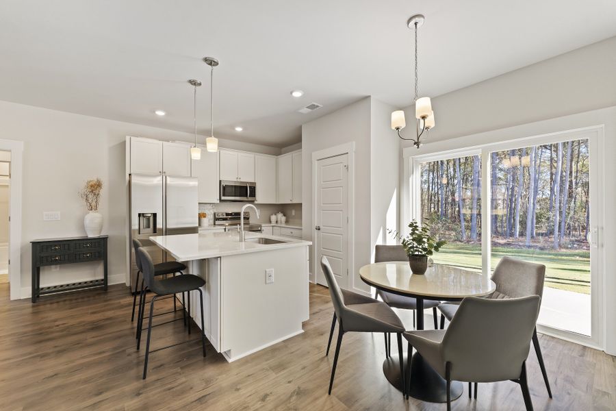Furnished interior view inside a new home in Anderson County Homes, Belton (Image 7). Furnished interior view inside a new home in Anderson County Homes, Belton (Image 7).