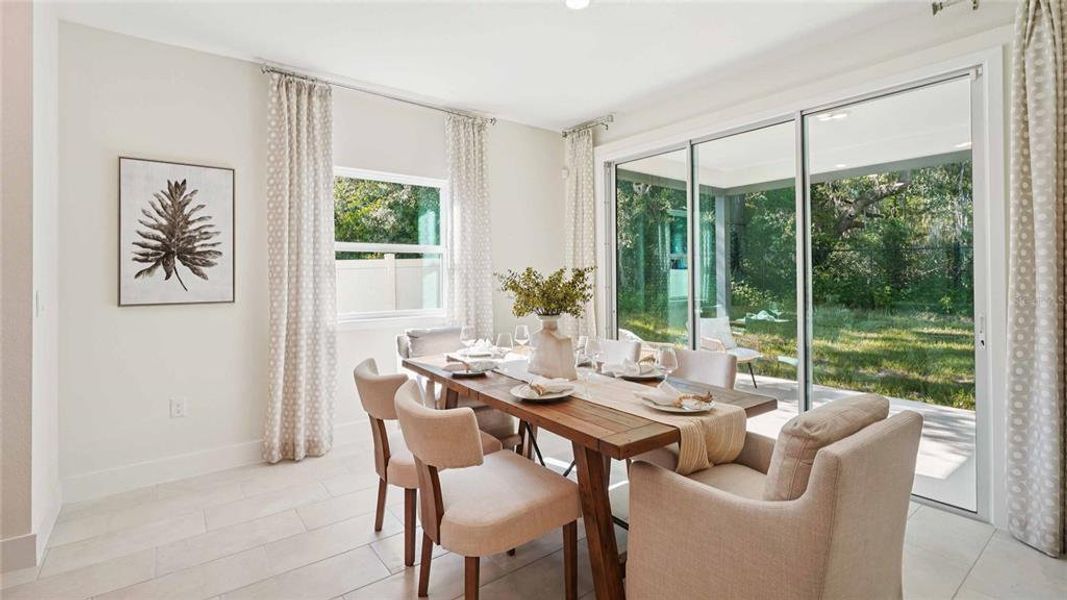 Furnished interior view inside a new home in Buchanan Trails, Newberry (Image 15).