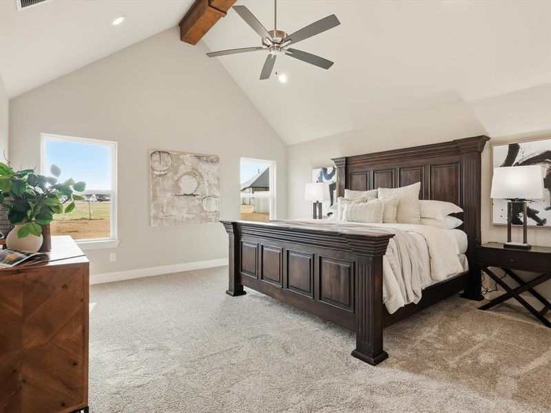 Furnished interior view inside a new home in , Granbury (Image 6).