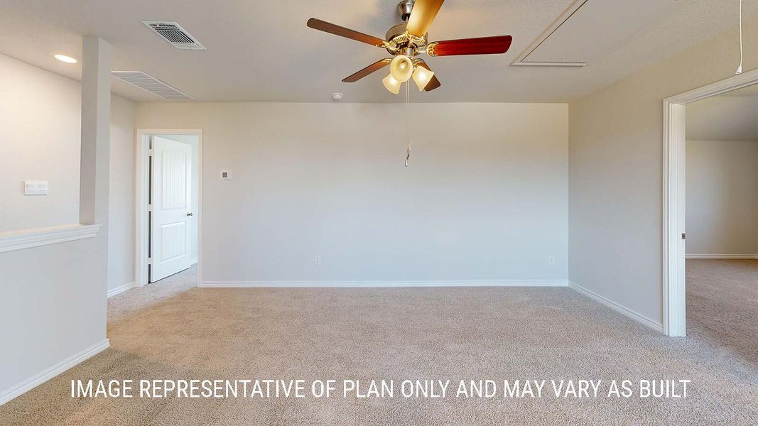 Spacious, unfurnished interior of a new home in Sterling Meadows, Salado (Image 21). Spacious, unfurnished interior of a new home in Sterling Meadows, Salado (Image 21).